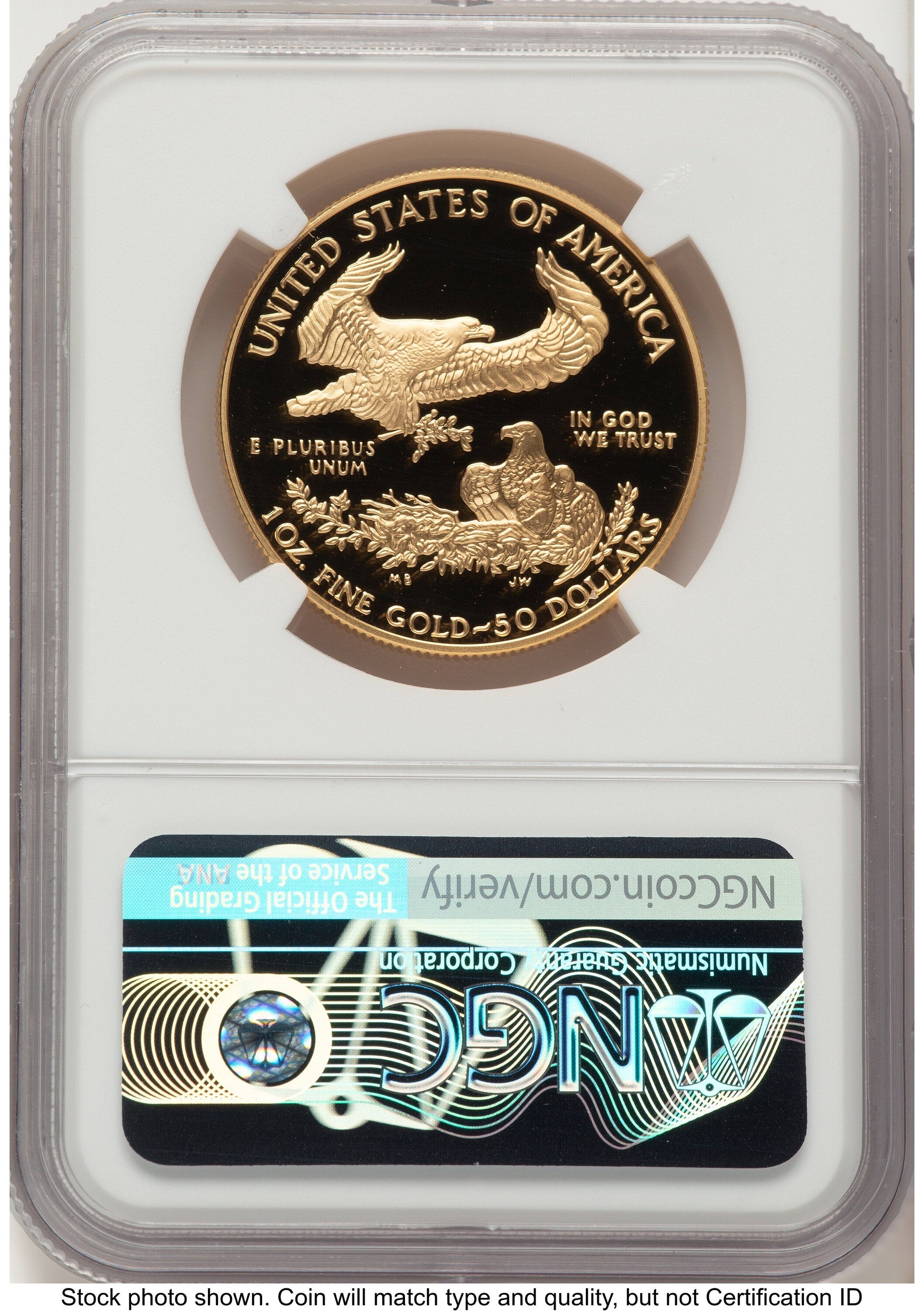 1995-W Proof Gold Eagle 1 oz John NGC PF70 Mercanti