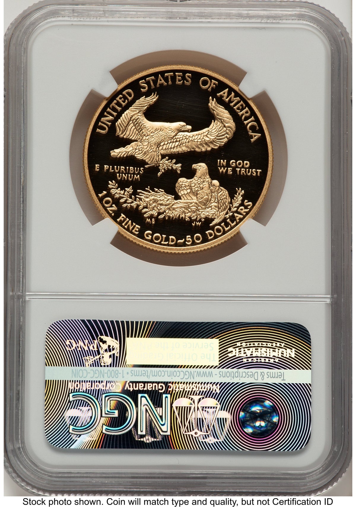 2016-W Proof Gold Eagle 1 oz FDI Elizabeth Jones Washington NGC PF70