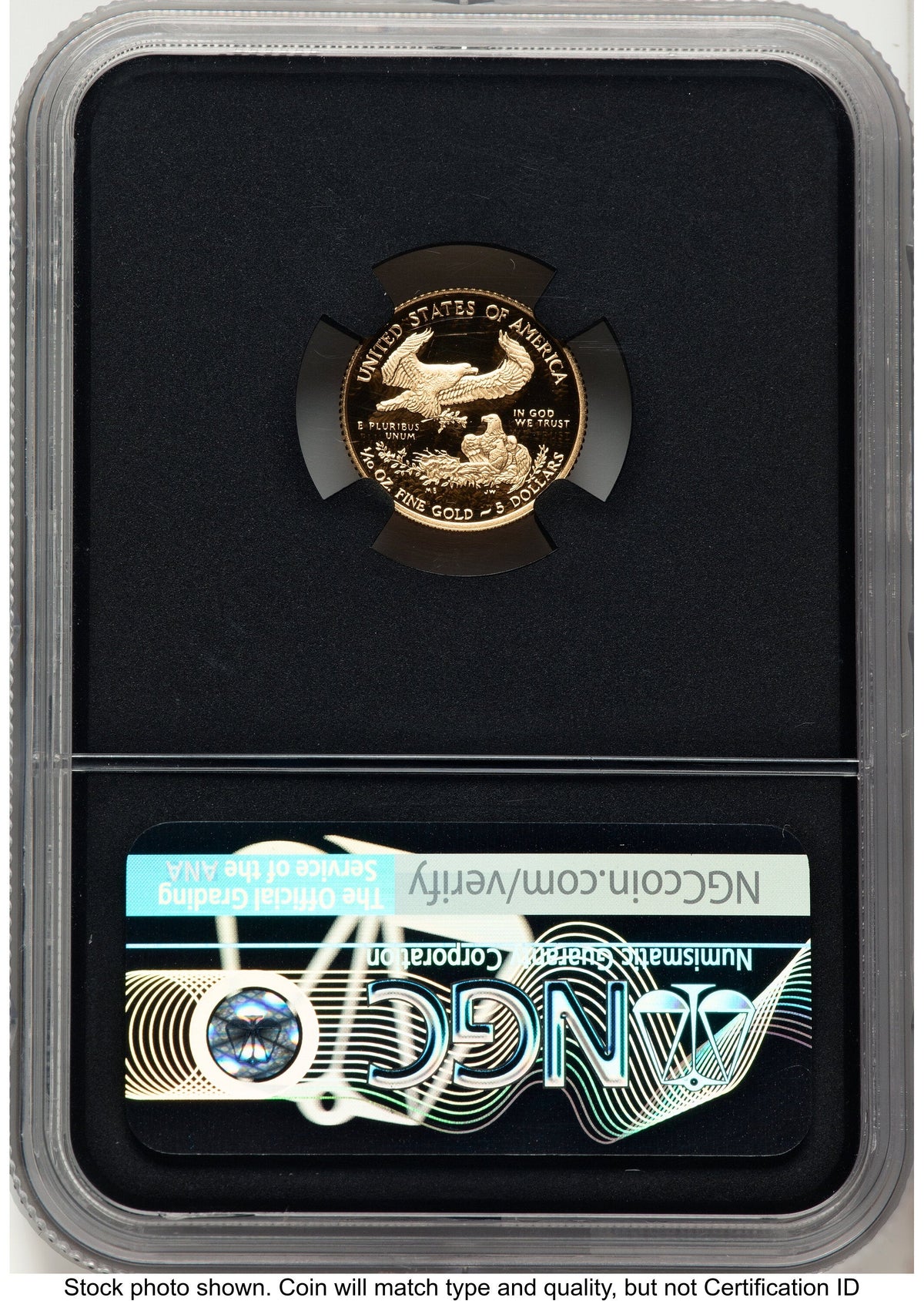 2019-W Proof Gold Eagle 1/10 oz FDI John Washington NGC PF70 Mercanti