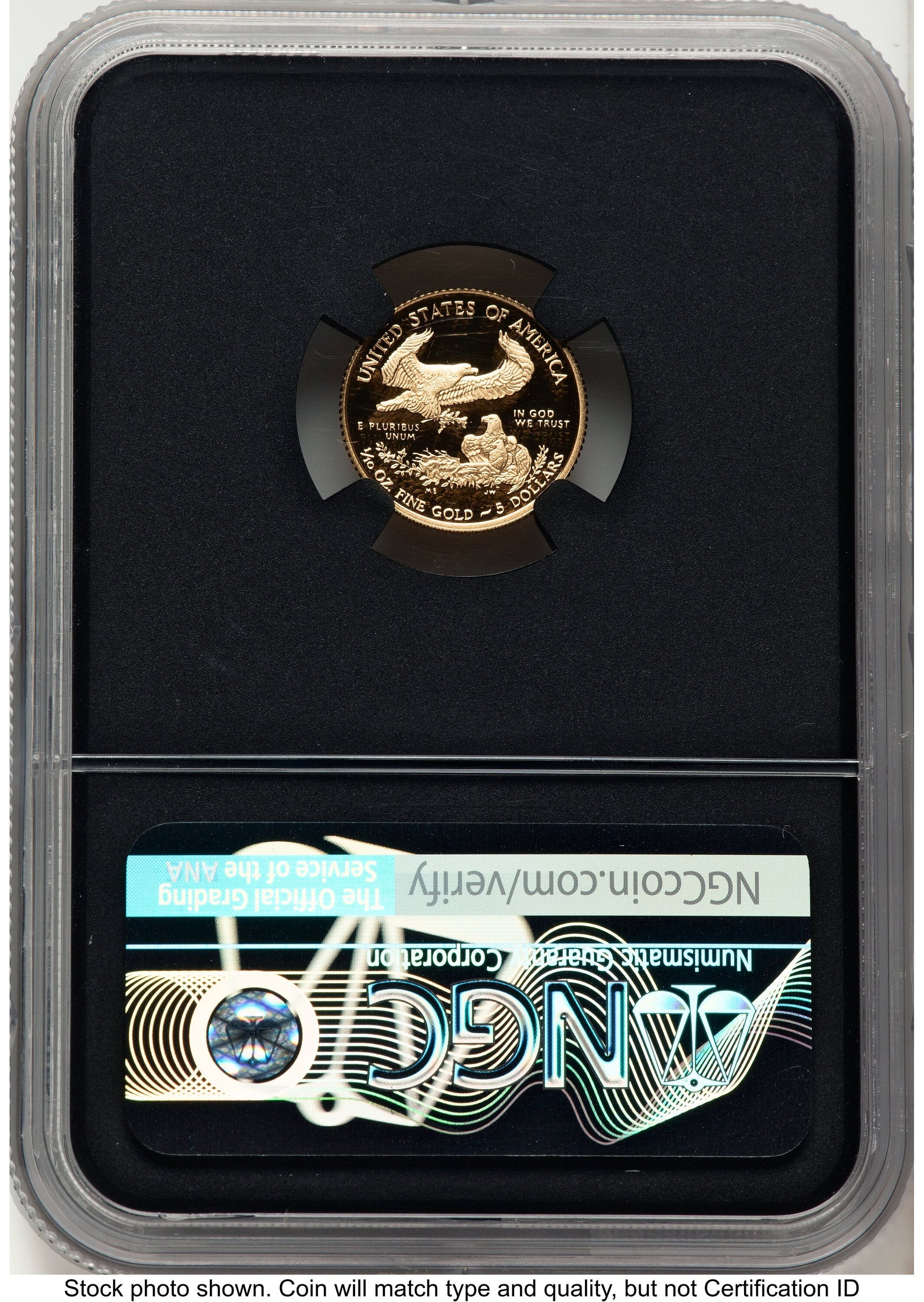2019-W Proof Gold Eagle 1/10 oz FDI John Washington NGC PF70 Mercanti