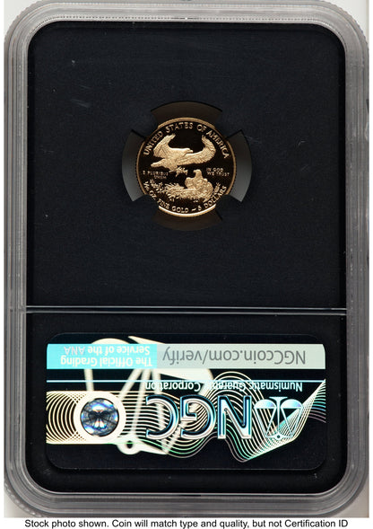 2019-W Proof Gold Eagle 1/10 oz FDI Washington NGC PF70 Ed Moy