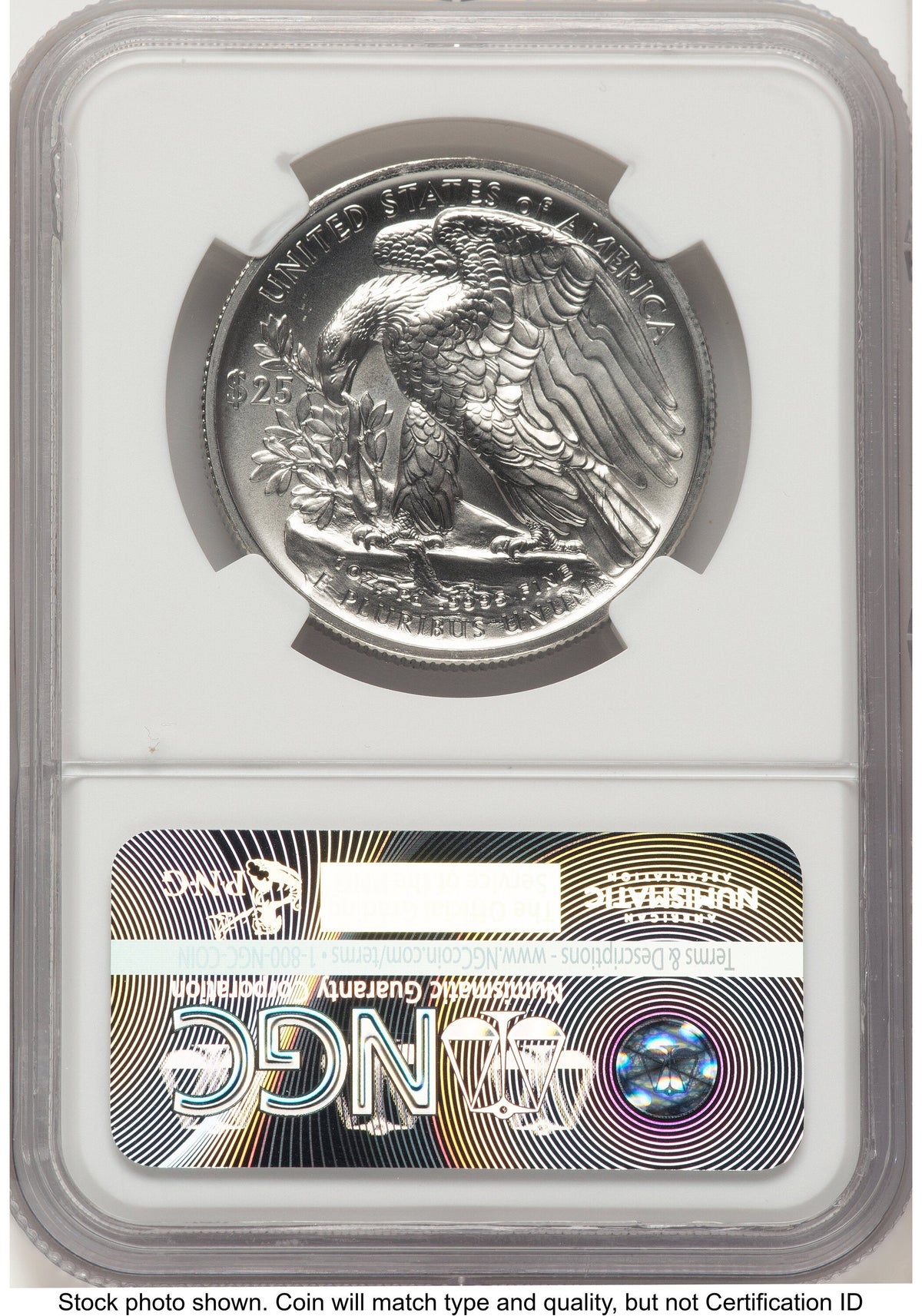 2017 Palladium Eagle 1 oz FDI NGC MS70 Ed Moy