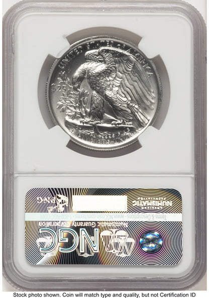 2017 Palladium Eagle 1 oz FDI NGC MS70 Ed Moy