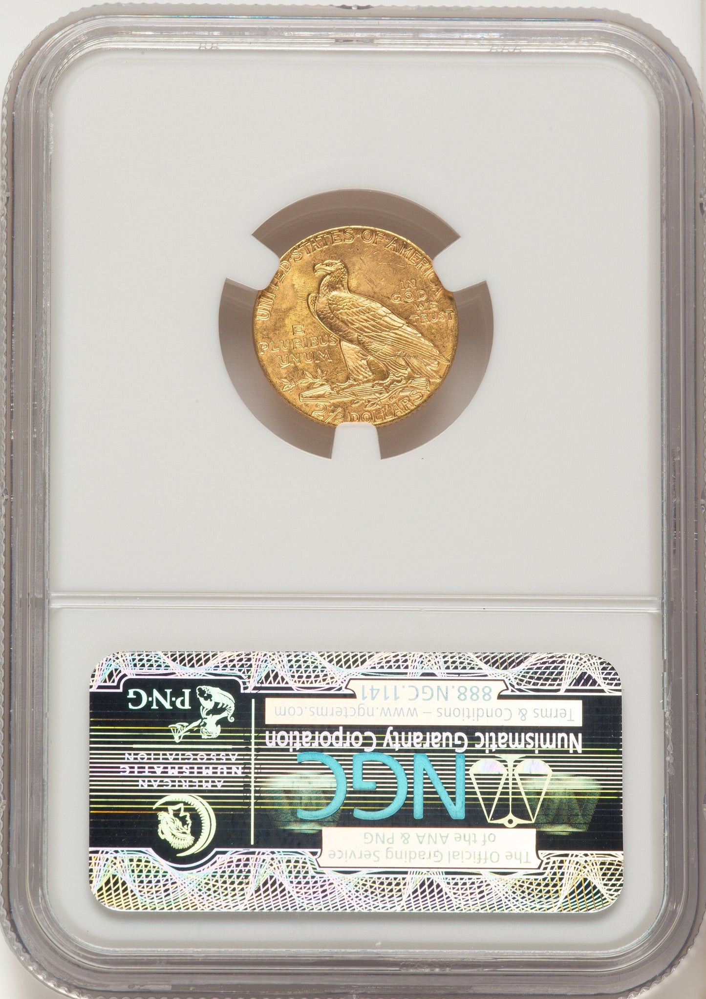 1929 $2.50 Indian Quarter Eagle NGC MS64+