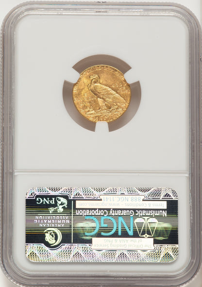 1929 $2.50 Indian Quarter Eagle NGC MS64+