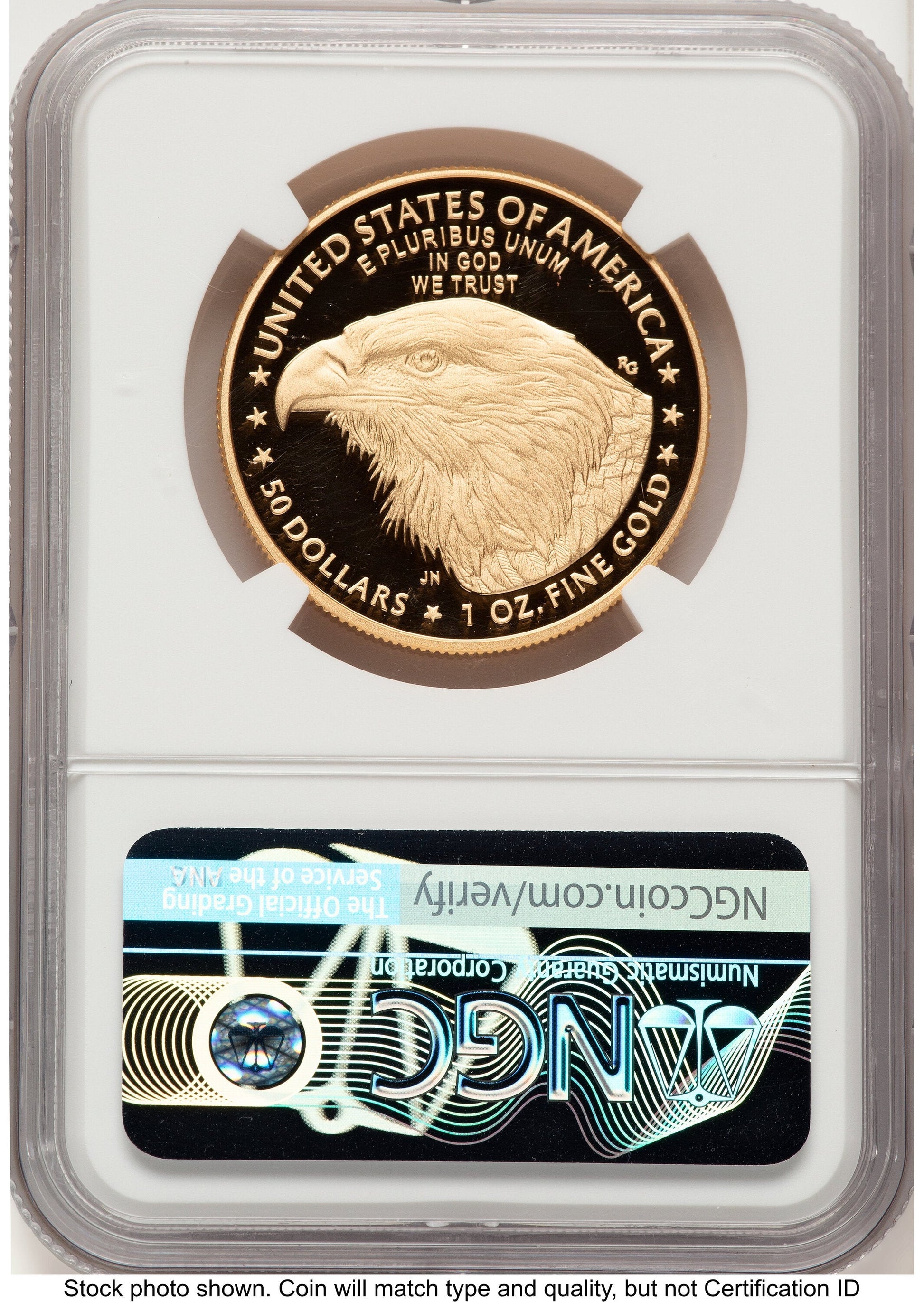 2023-W Proof Gold Eagle 1 oz FDI Mike Castle NGC PF70