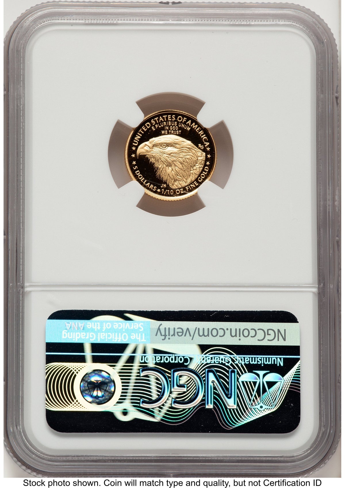 2023-W Proof Gold Eagle 1/10 oz FDI Mike Castle NGC PF70