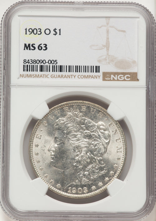 1903-O Morgan Dollar NGC MS63