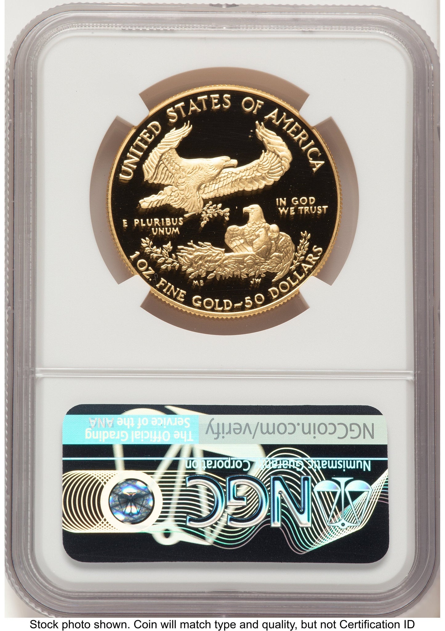 1988-W Proof Gold Eagle 1 oz John NGC PF70 Mercanti