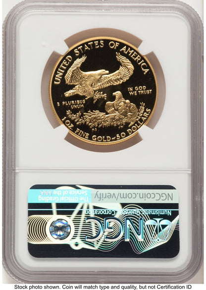 1993-W Proof Gold Eagle 1 oz John NGC PF70 Mercanti