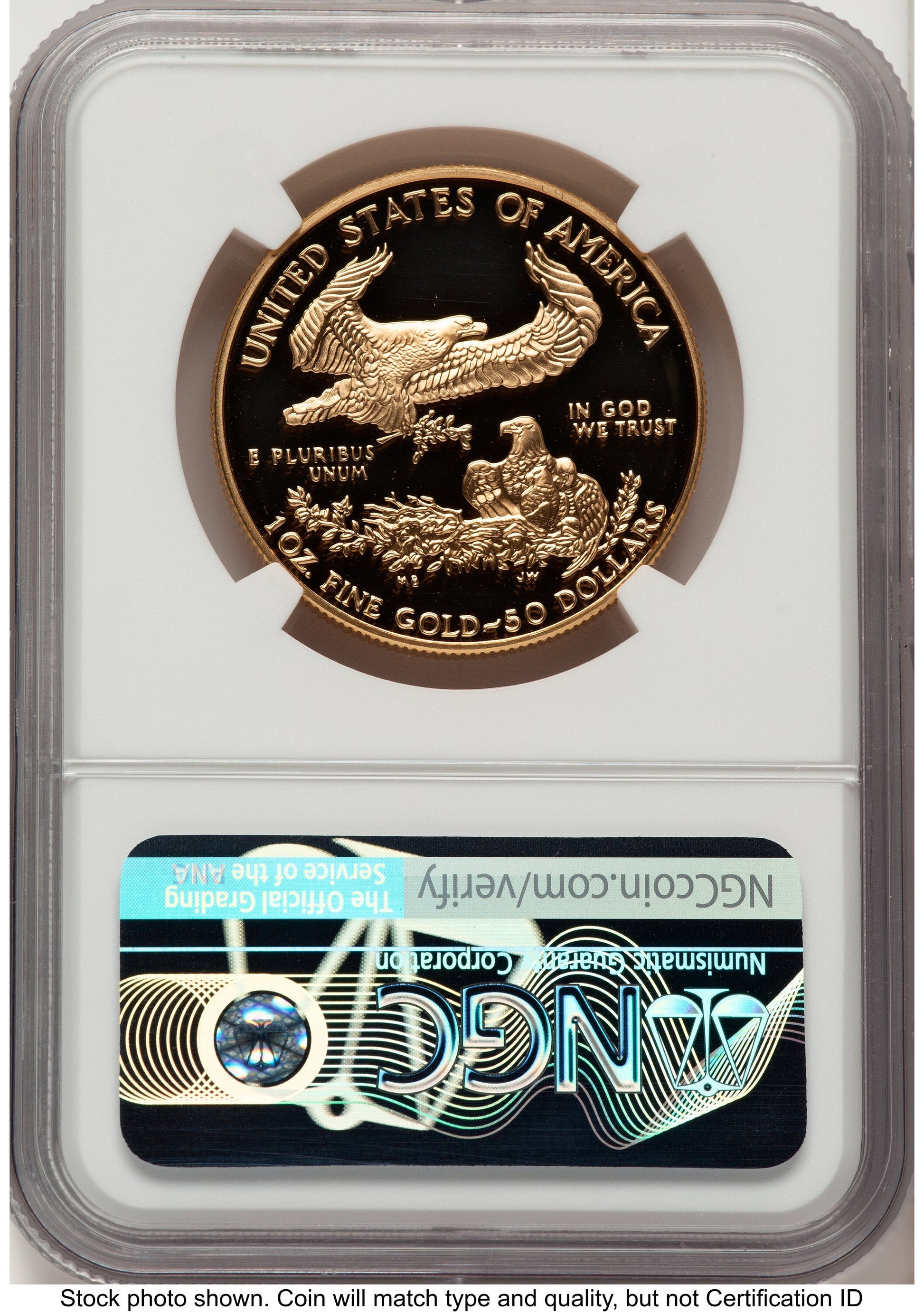 1997-W Proof Gold Eagle 1 oz John NGC PF70 Mercanti