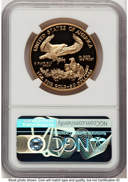 1997-W Proof Gold Eagle 1 oz John NGC PF70 Mercanti