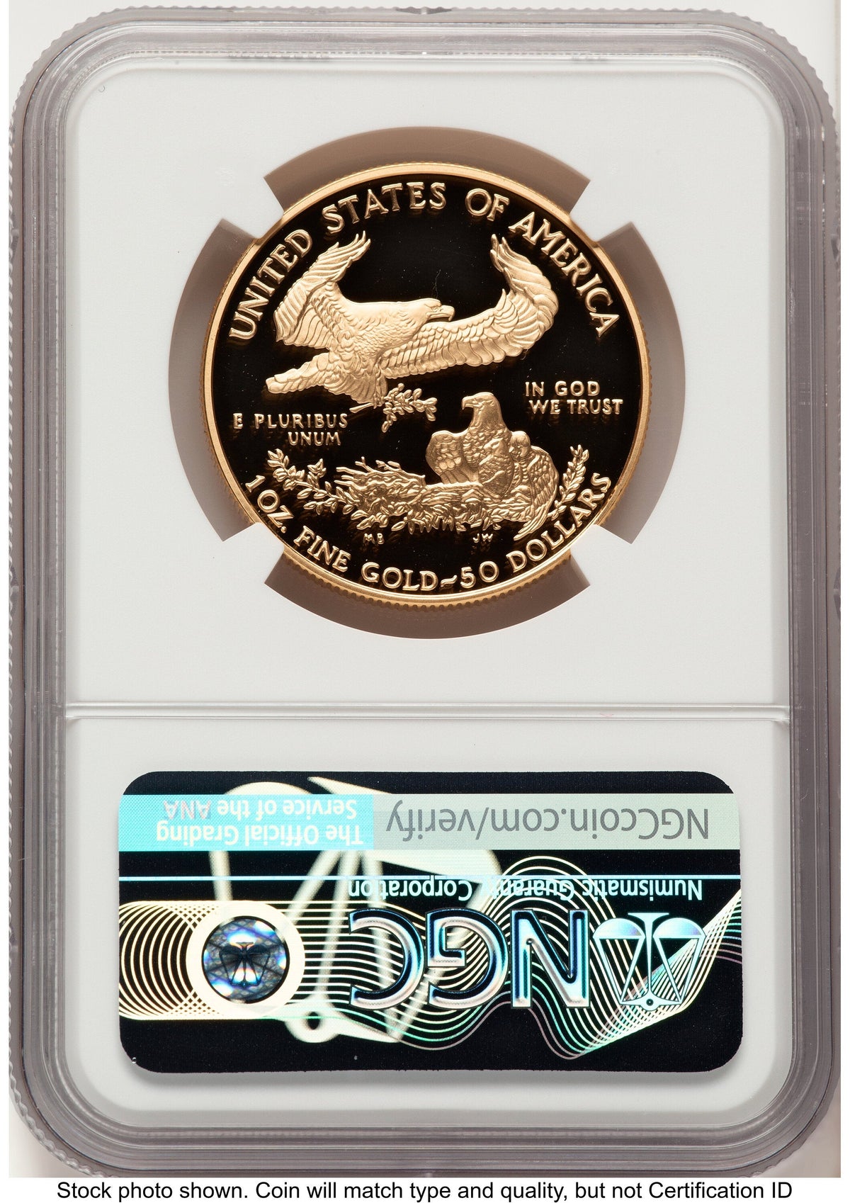 1999-W Proof Gold Eagle 1 oz John NGC PF70 Mercanti