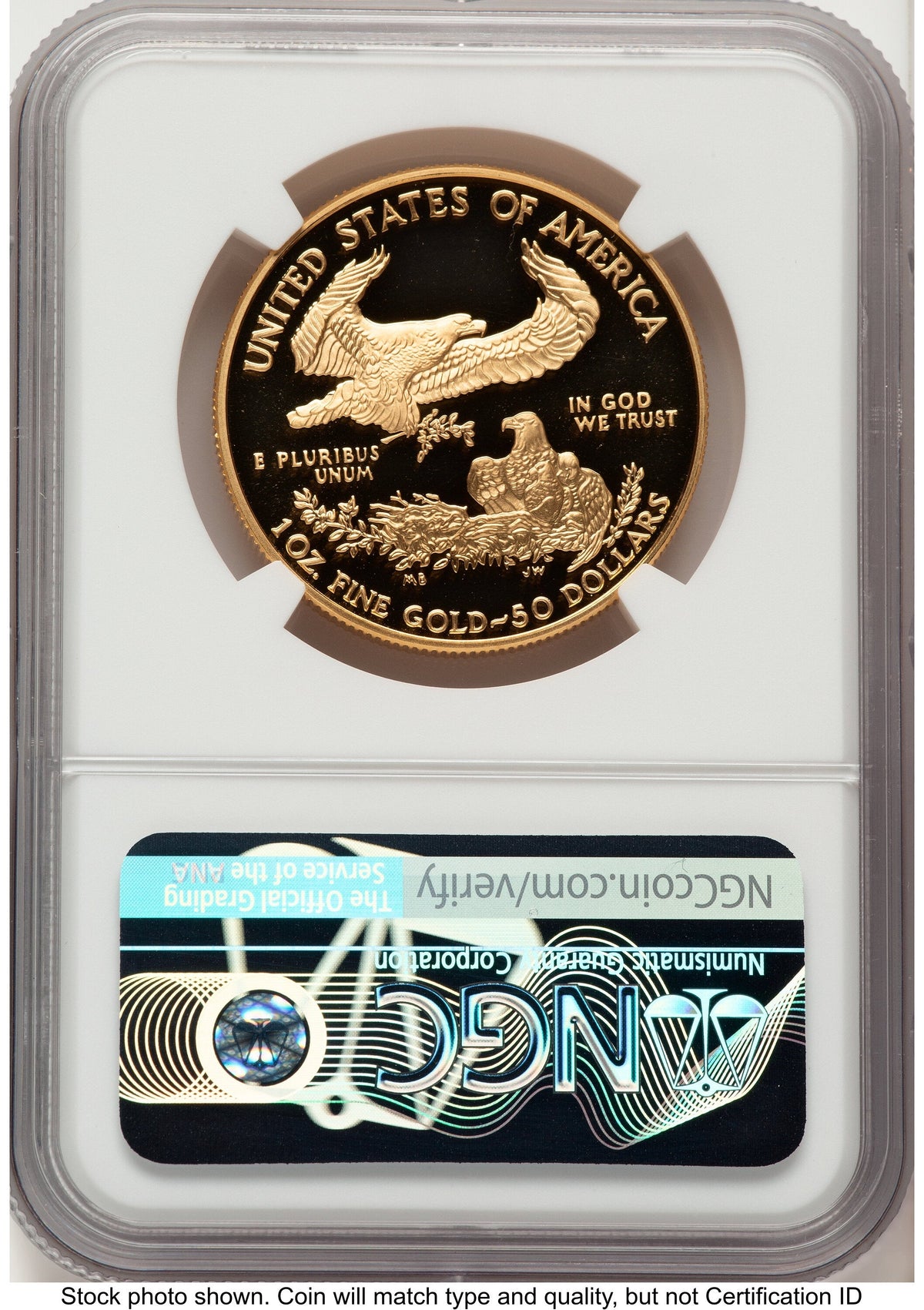 2003-W Proof Gold Eagle 1 oz John NGC PF70 Mercanti