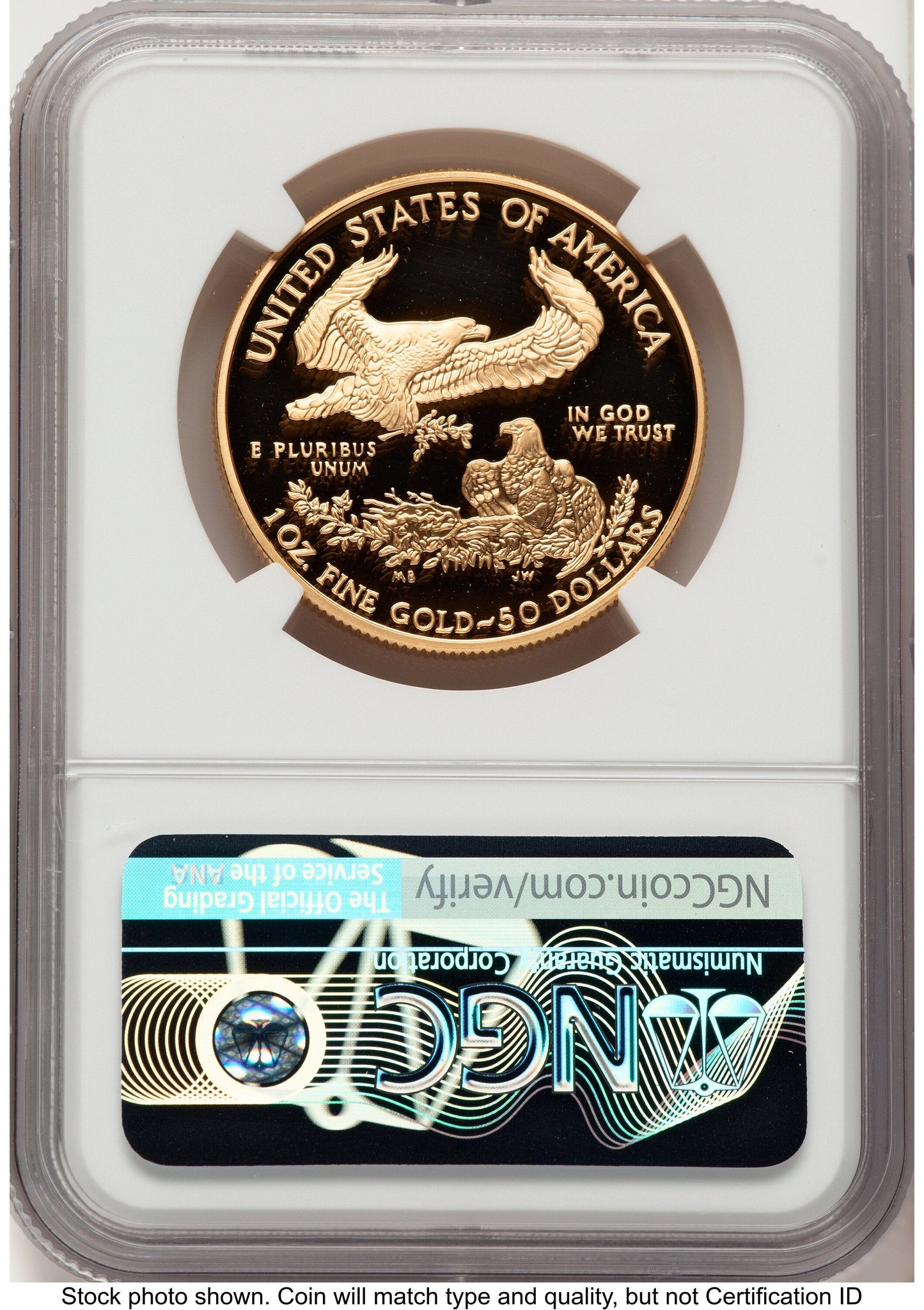 2005-W Proof Gold Eagle 1 oz John NGC PF70 Mercanti