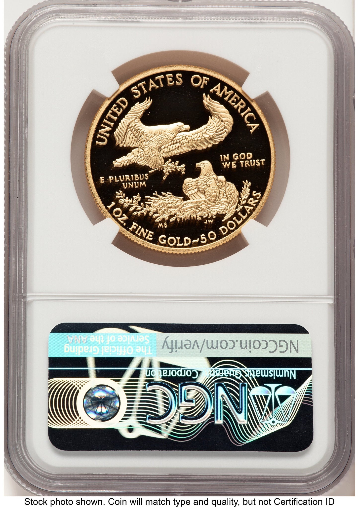 2012-W Proof Gold Eagle 1 oz John NGC PF70 Mercanti