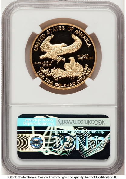 2019-W Proof Gold Eagle 1 oz John NGC PF70 Mercanti