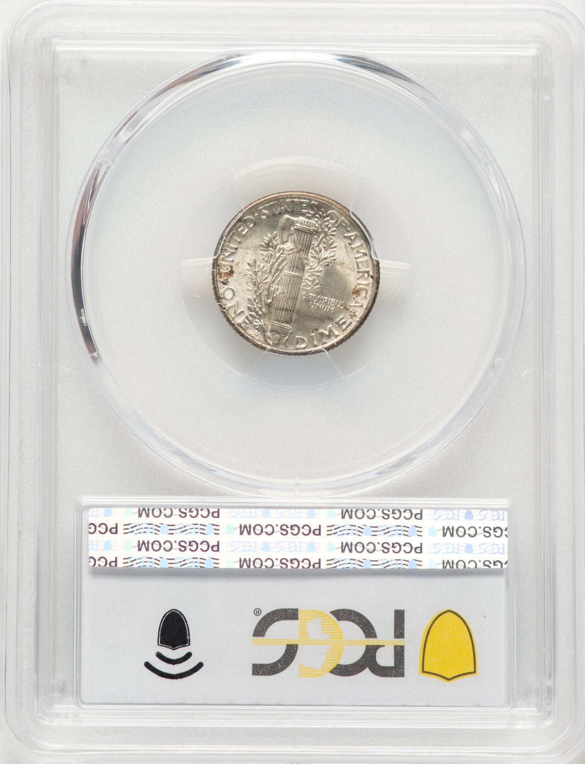 1927-D 10C FB Mercury Dime PCGS MS65
