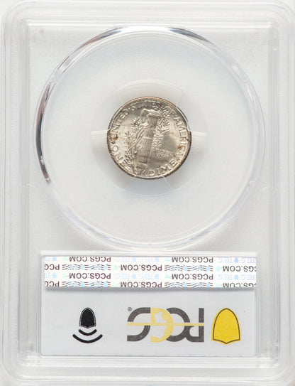 1927-D 10C FB Mercury Dime PCGS MS65