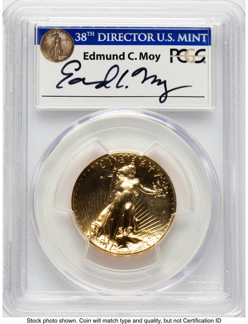 2009 G$20 Ultra High Relief PL Swiss America Trading PCGS MS70 Ed Moy