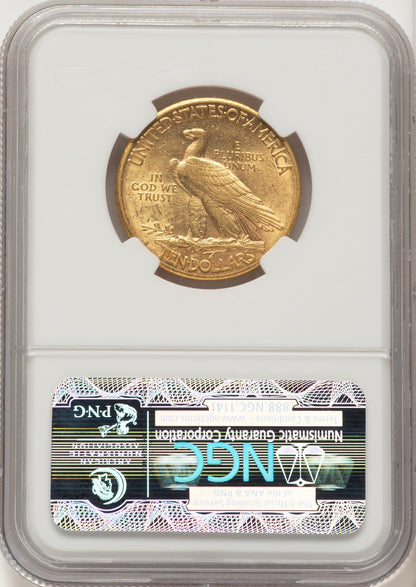 1908-S $10 Indian Eagle NGC AU53