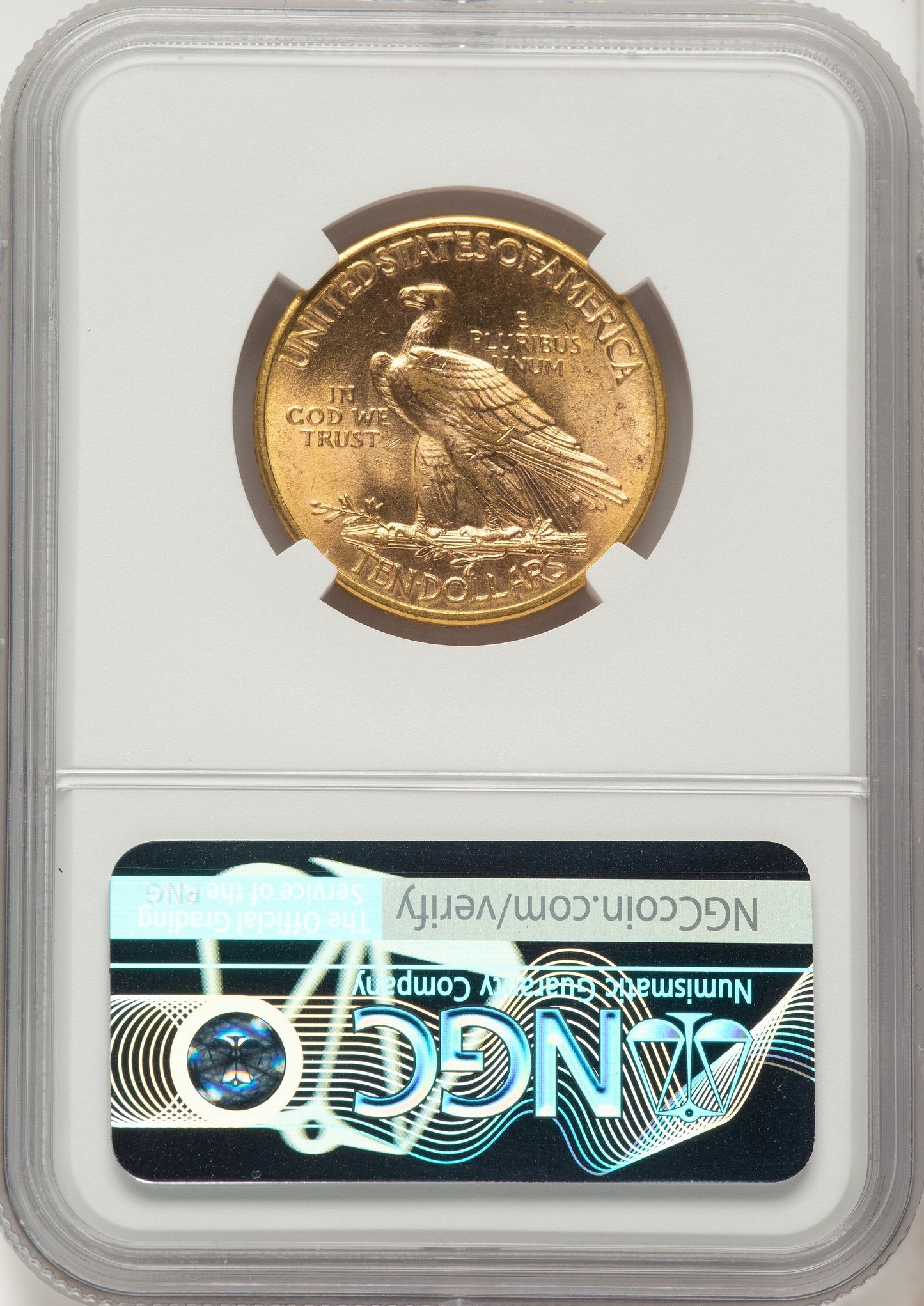 1915 $10 Indian Eagle NGC MS64