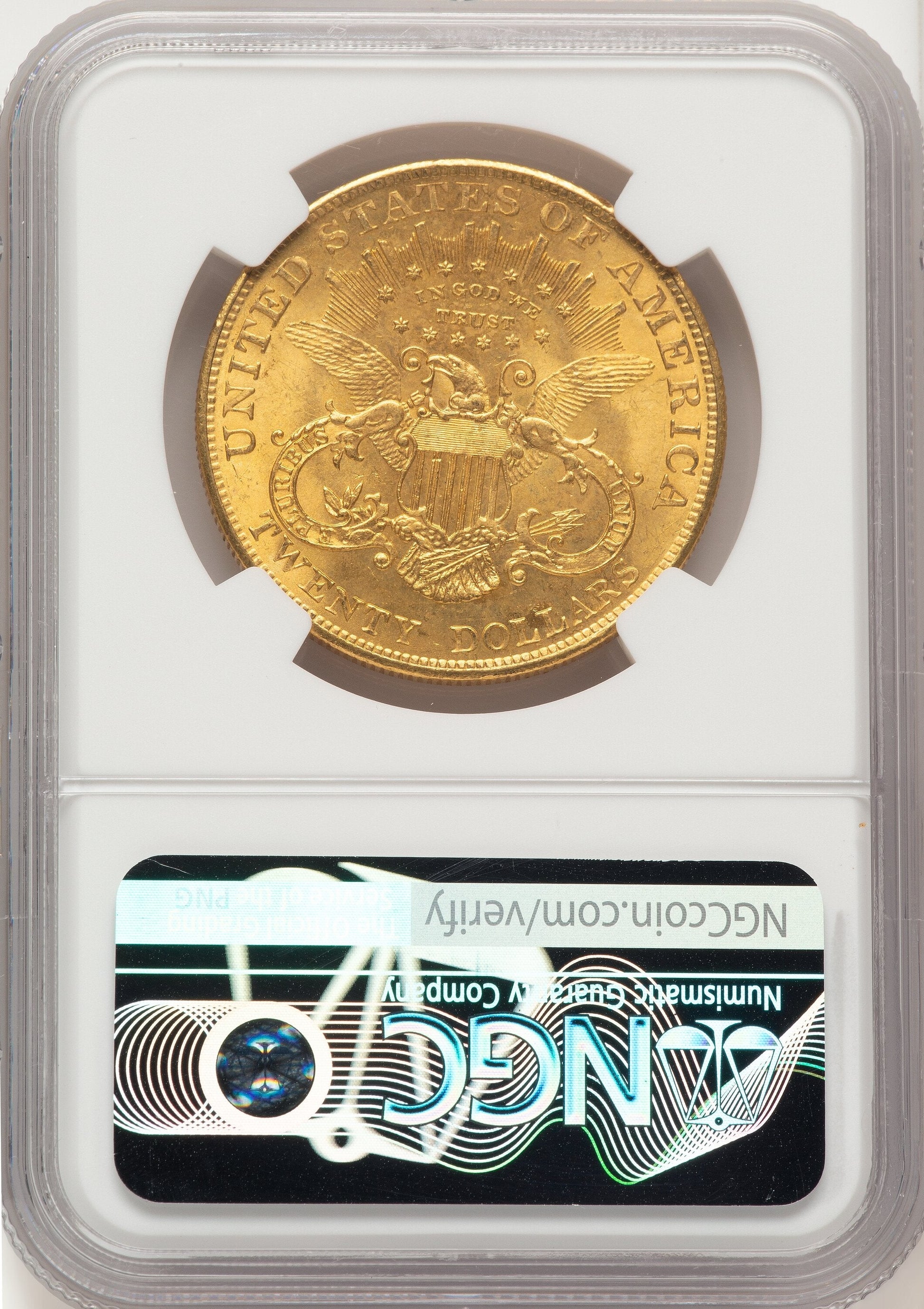 1904 $20 Liberty Liberty Double Eagle NGC MS65