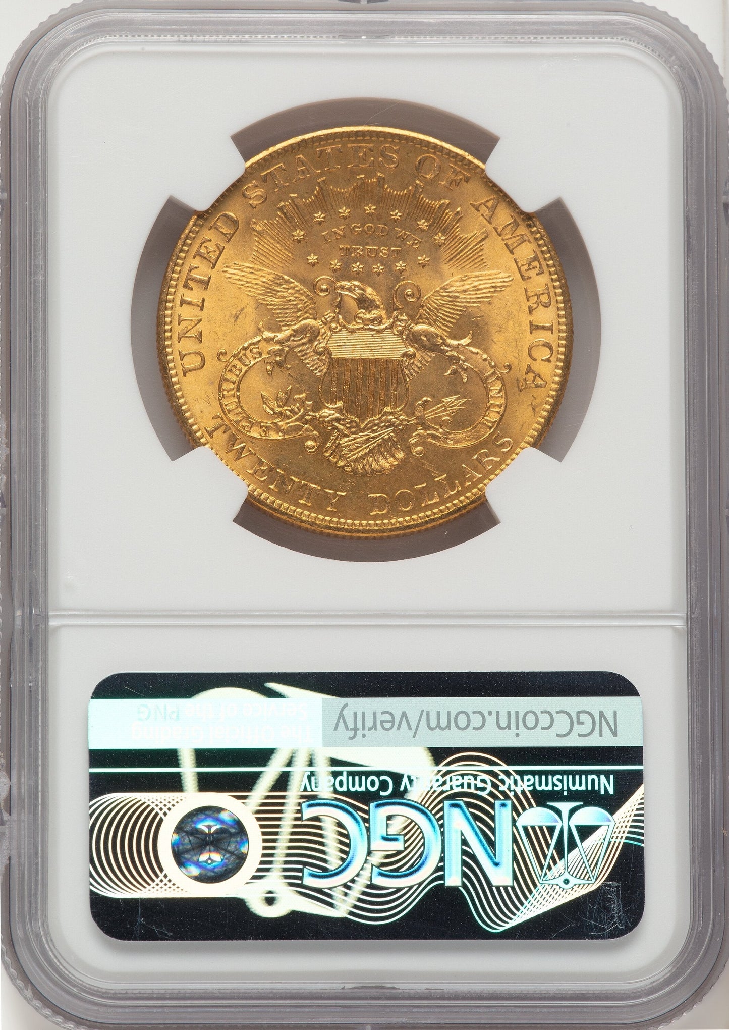 1904 $20 Liberty Liberty Double Eagle NGC MS65