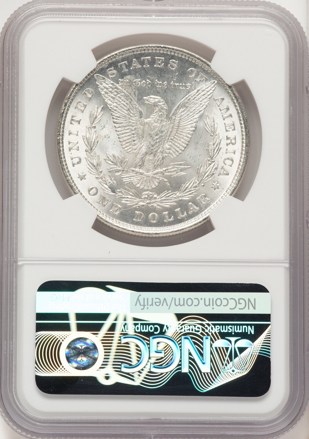 1878 8TF $1 VAM 12 Notched Star Morgan Dollar NGC MS63