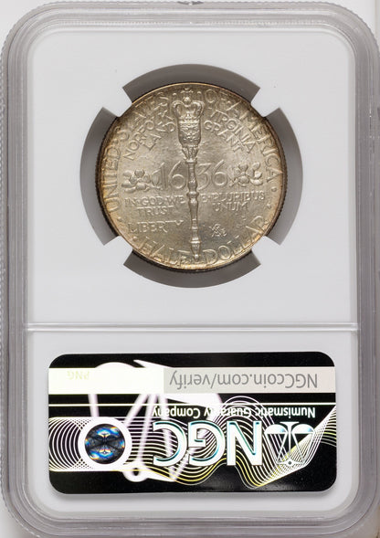 1936 50C Norfolk Commemorative Silver NGC MS68
