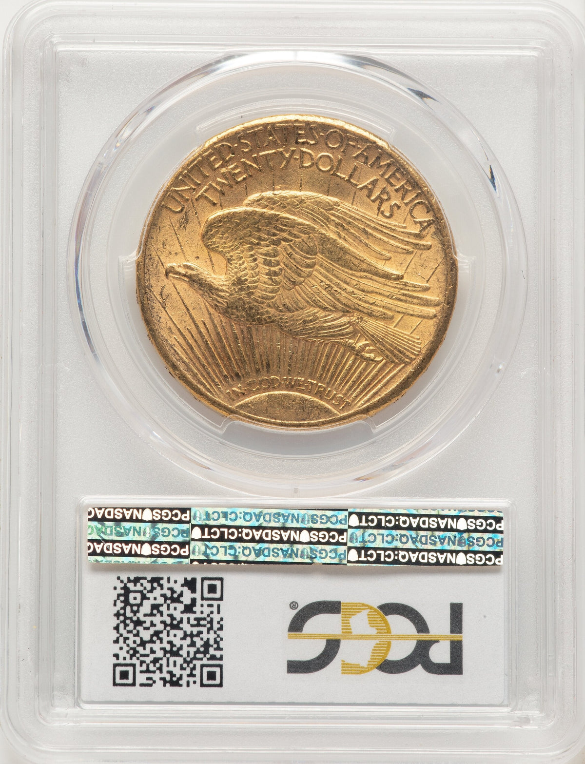1908-S $20 Saint-Gaudens Double Eagle PCGS MS62