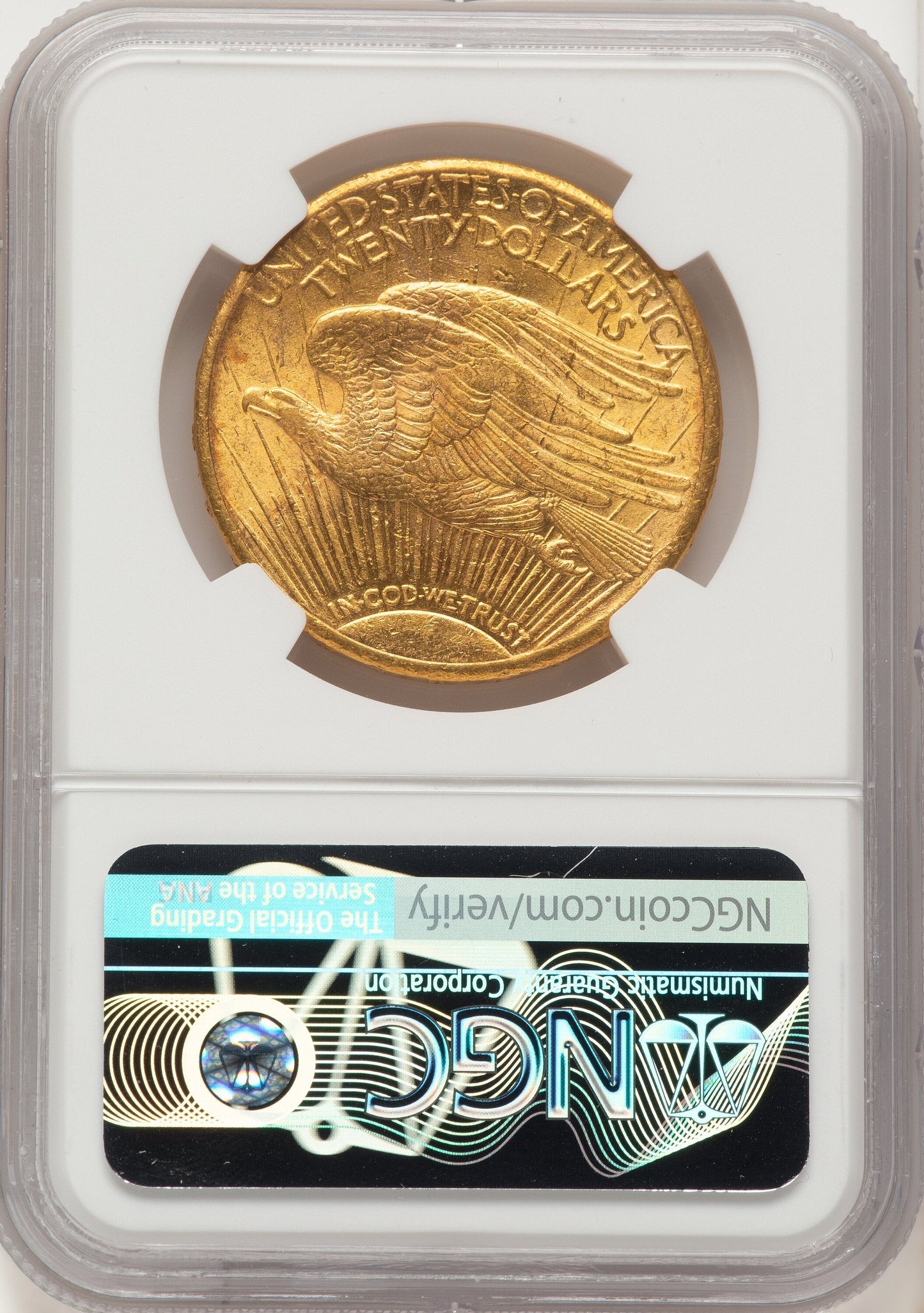 1908-S $20 Saint-Gaudens Double Eagle NGC MS61