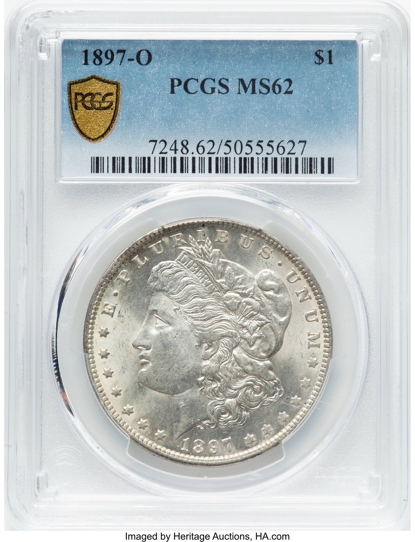 1897-O Morgan Dollar PCGS MS62