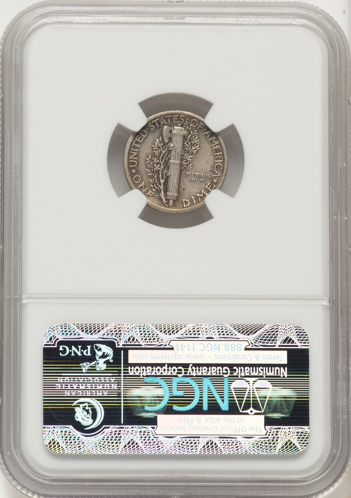 1942/1 10C FS-101 Mercury Dime NGC XF40