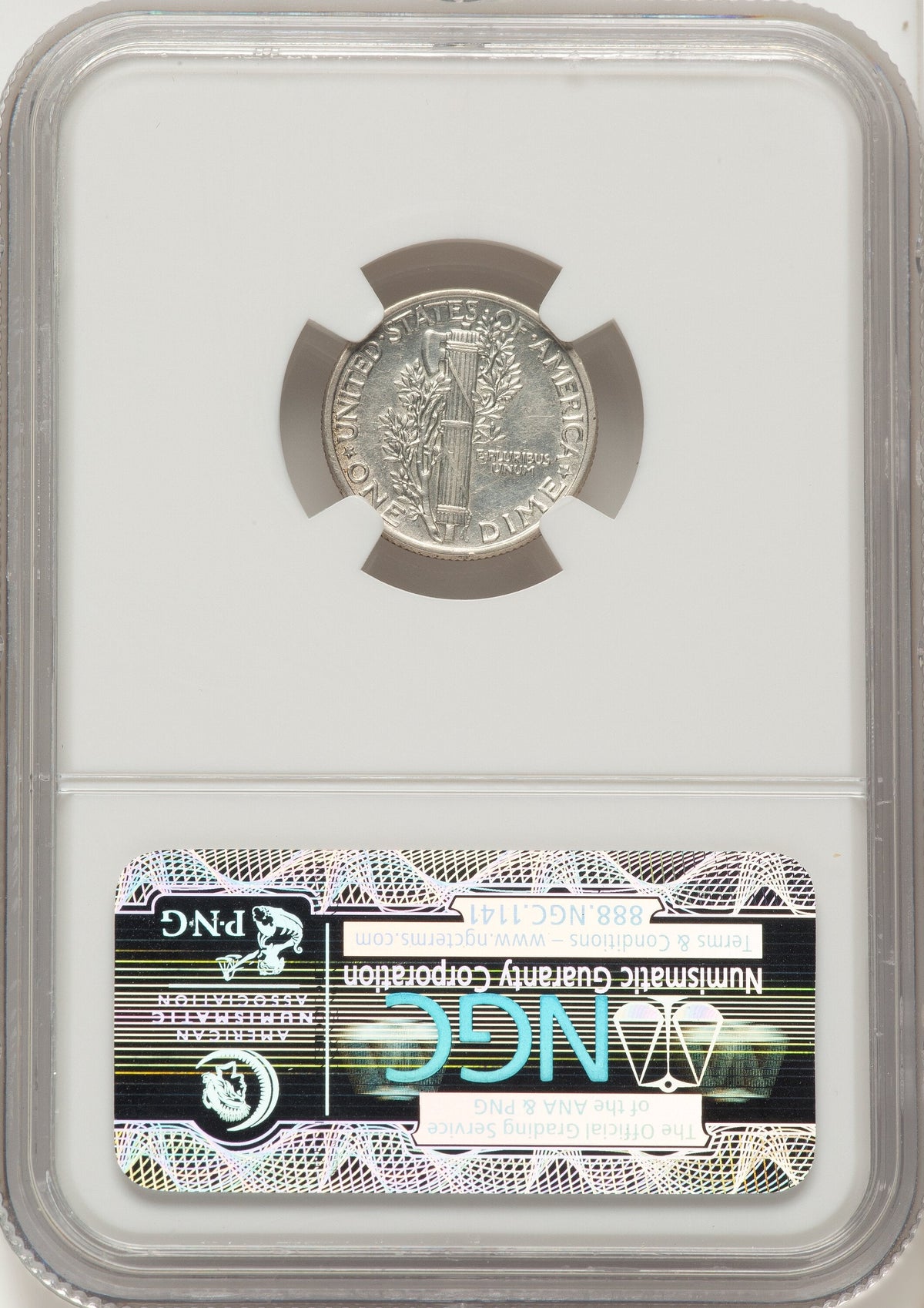 1942/1 10C FS-101 Mercury Dime NGC AU55