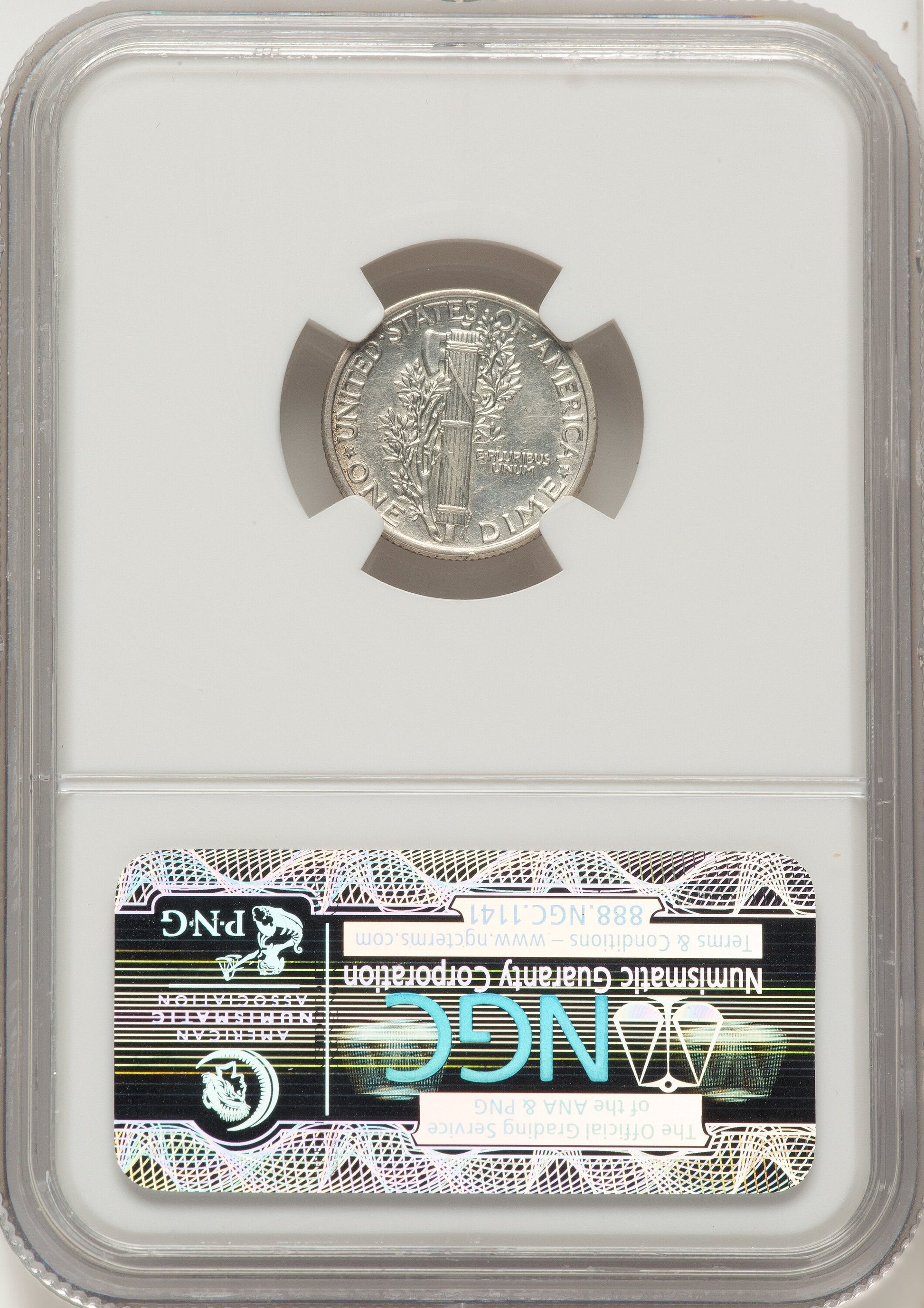 1942/1 10C FS-101 Mercury Dime NGC AU55
