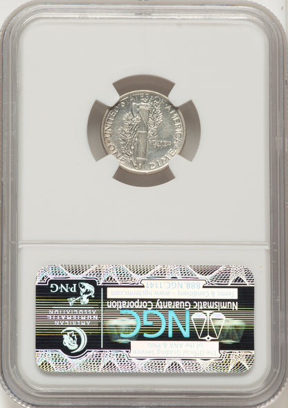 1942/1 10C FS-101 Mercury Dime NGC AU55