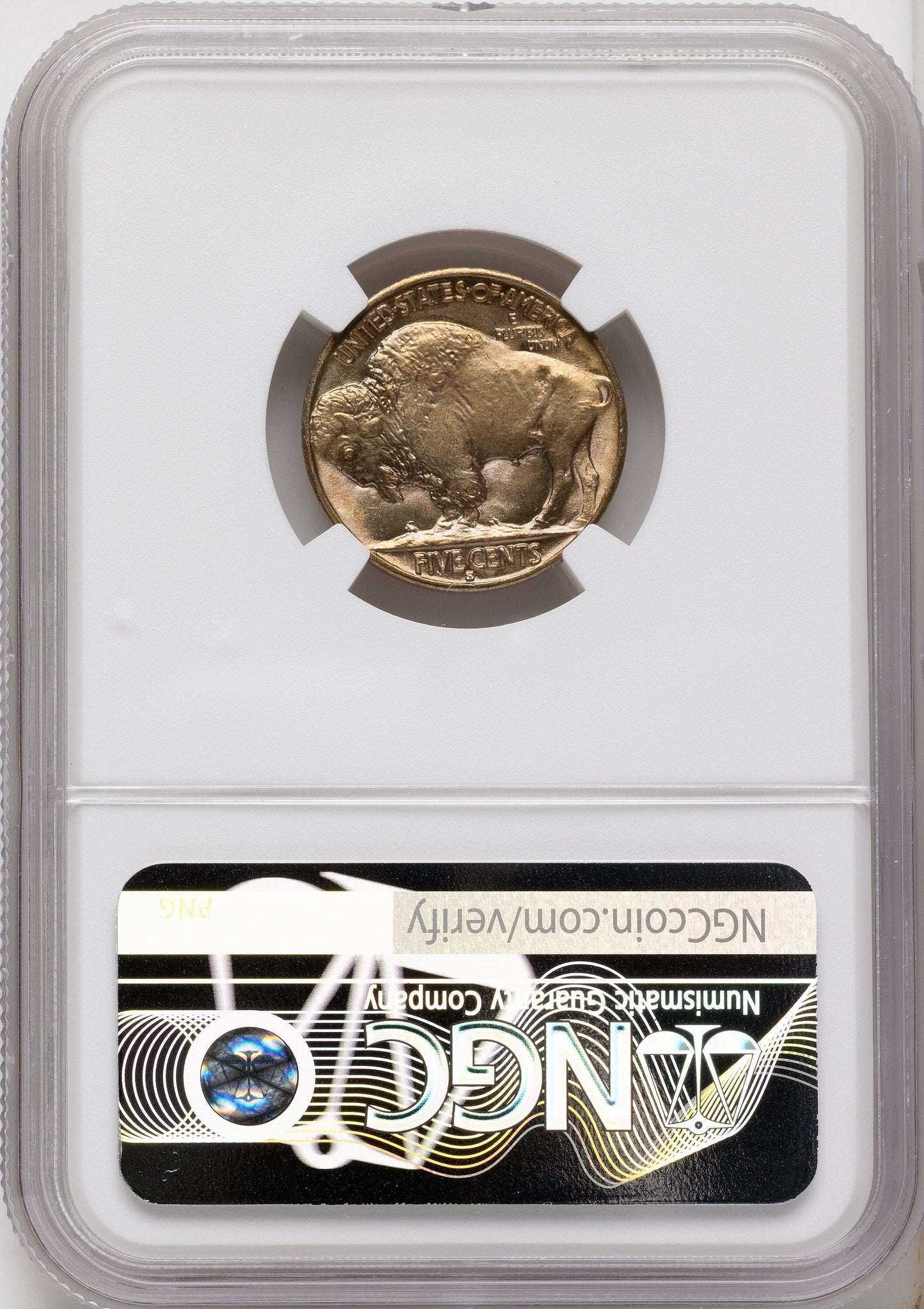 1937-S 5C Buffalo Nickel NGC MS67