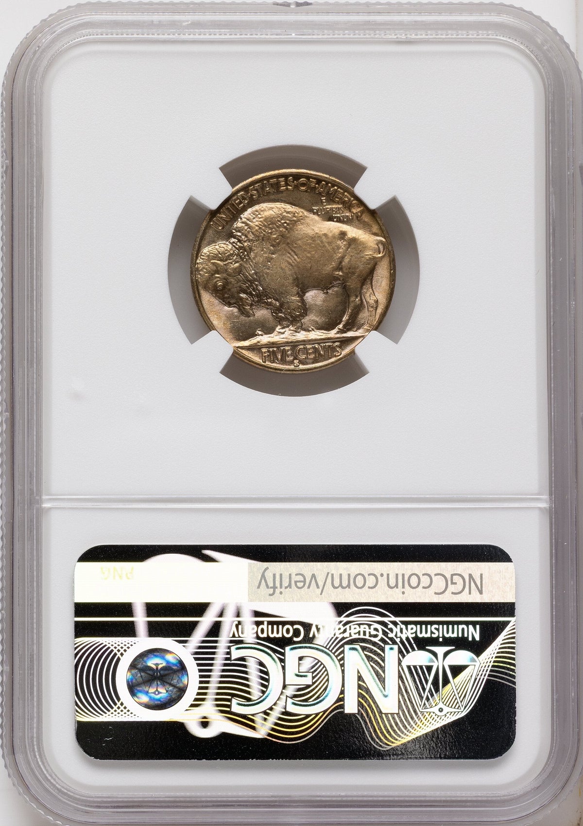 1937-S 5C Buffalo Nickel NGC MS67