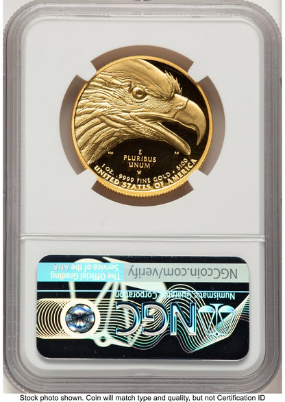 2021-W G$100 American Liberty High Relief FDI Mike Castle NGC PF70