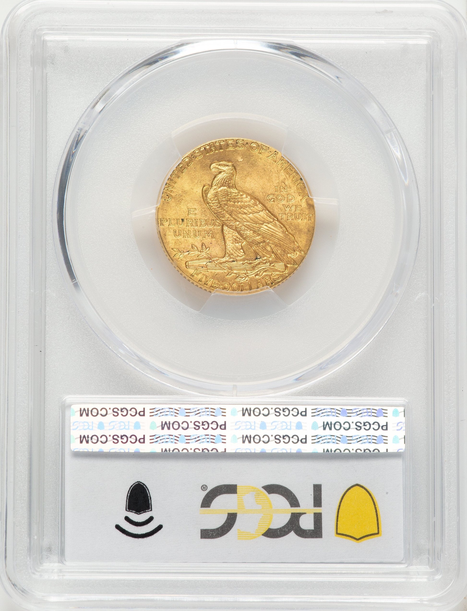 1912 $5 Indian Half Eagle PCGS MS65