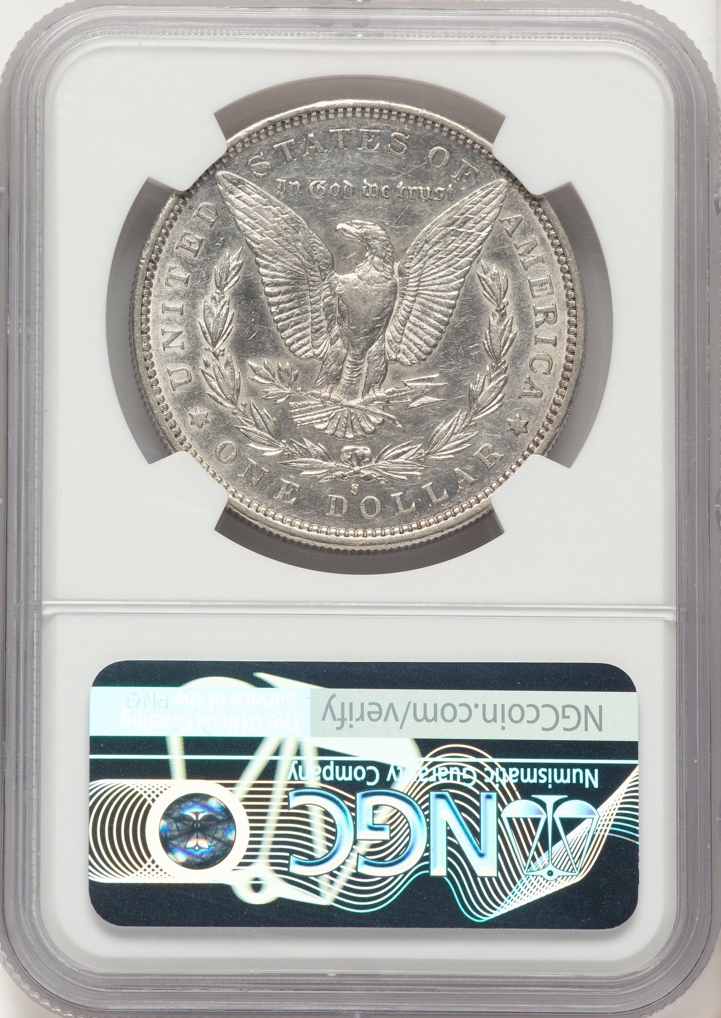 1893-S Morgan Dollar NGC AU50
