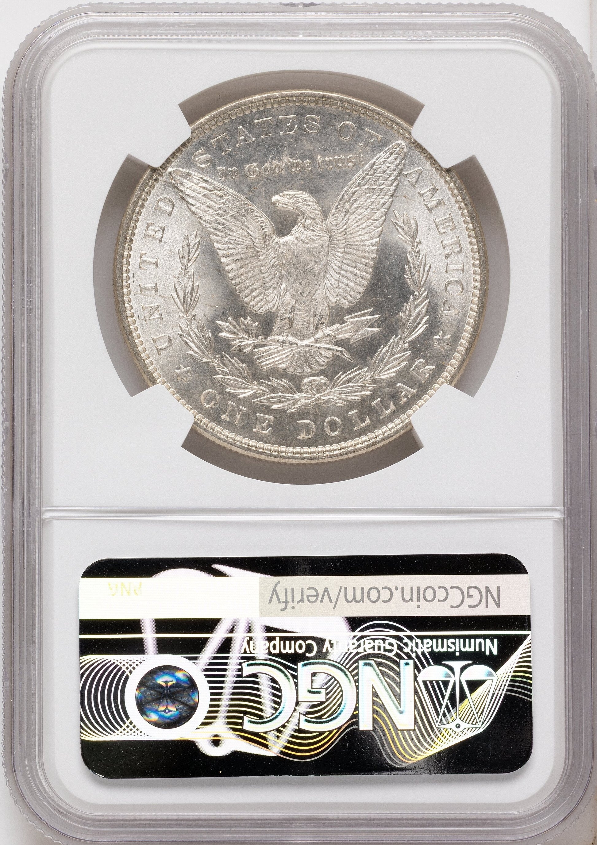 1883 Morgan Dollar NGC MS67