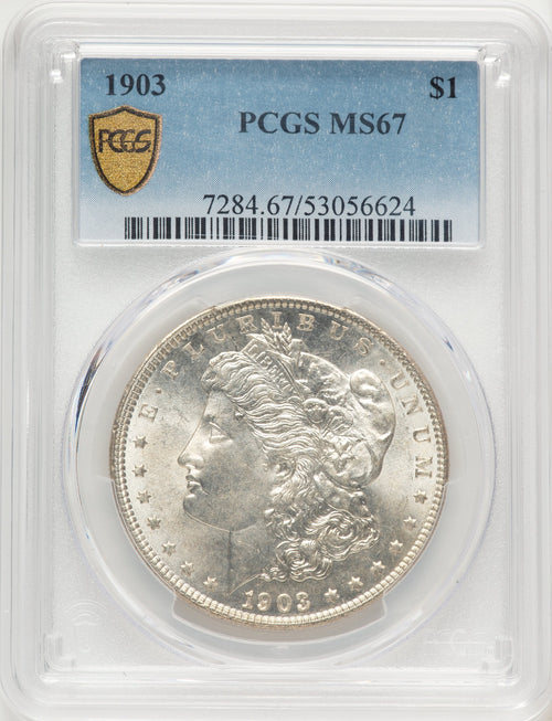 1903 Morgan Dollar PCGS MS67