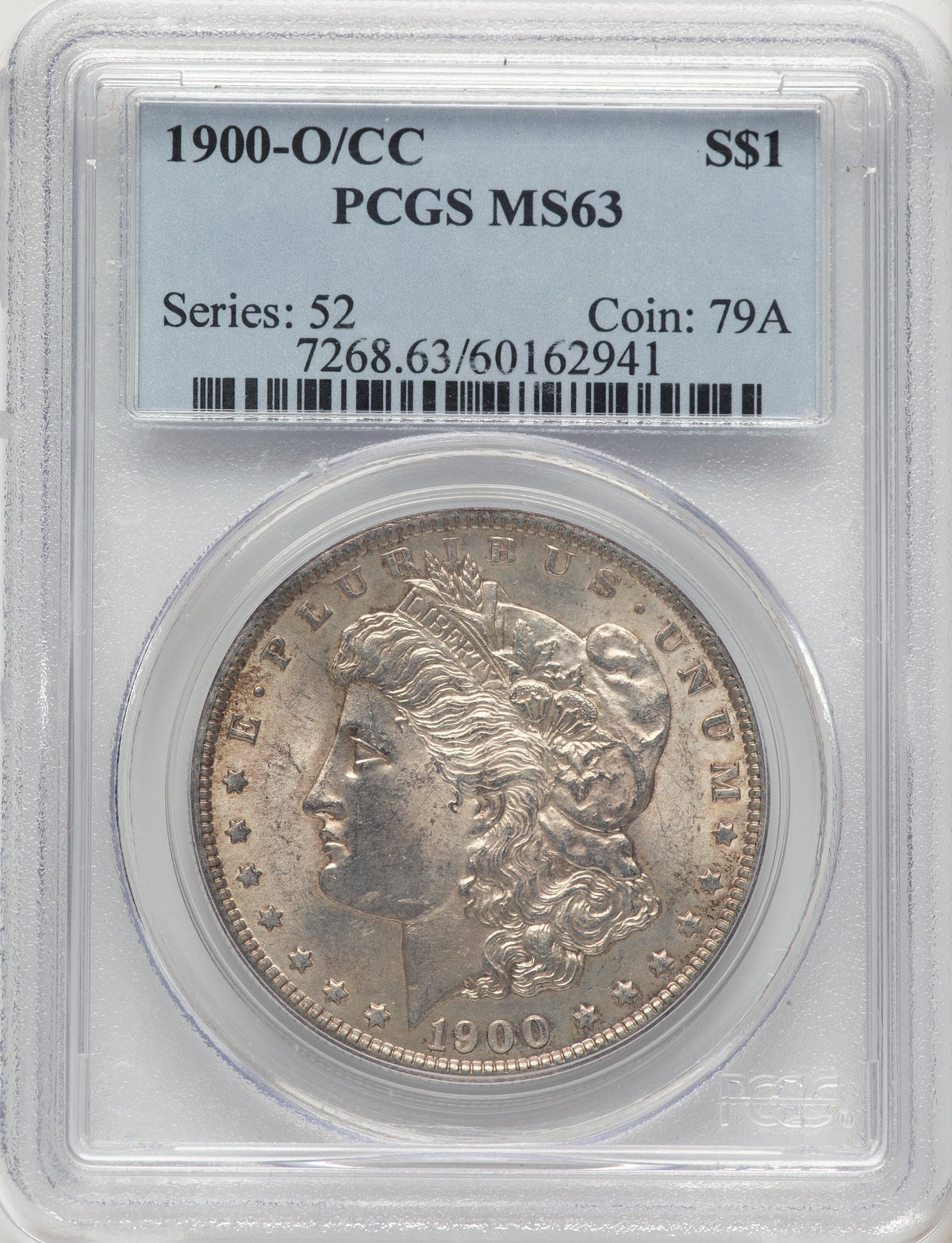 1900-O/CC Morgan Dollar PCGS MS63