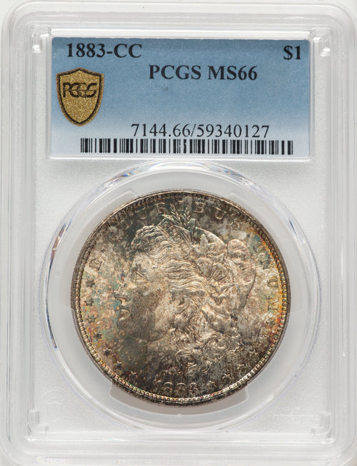 1883-CC Morgan Dollar PCGS MS66