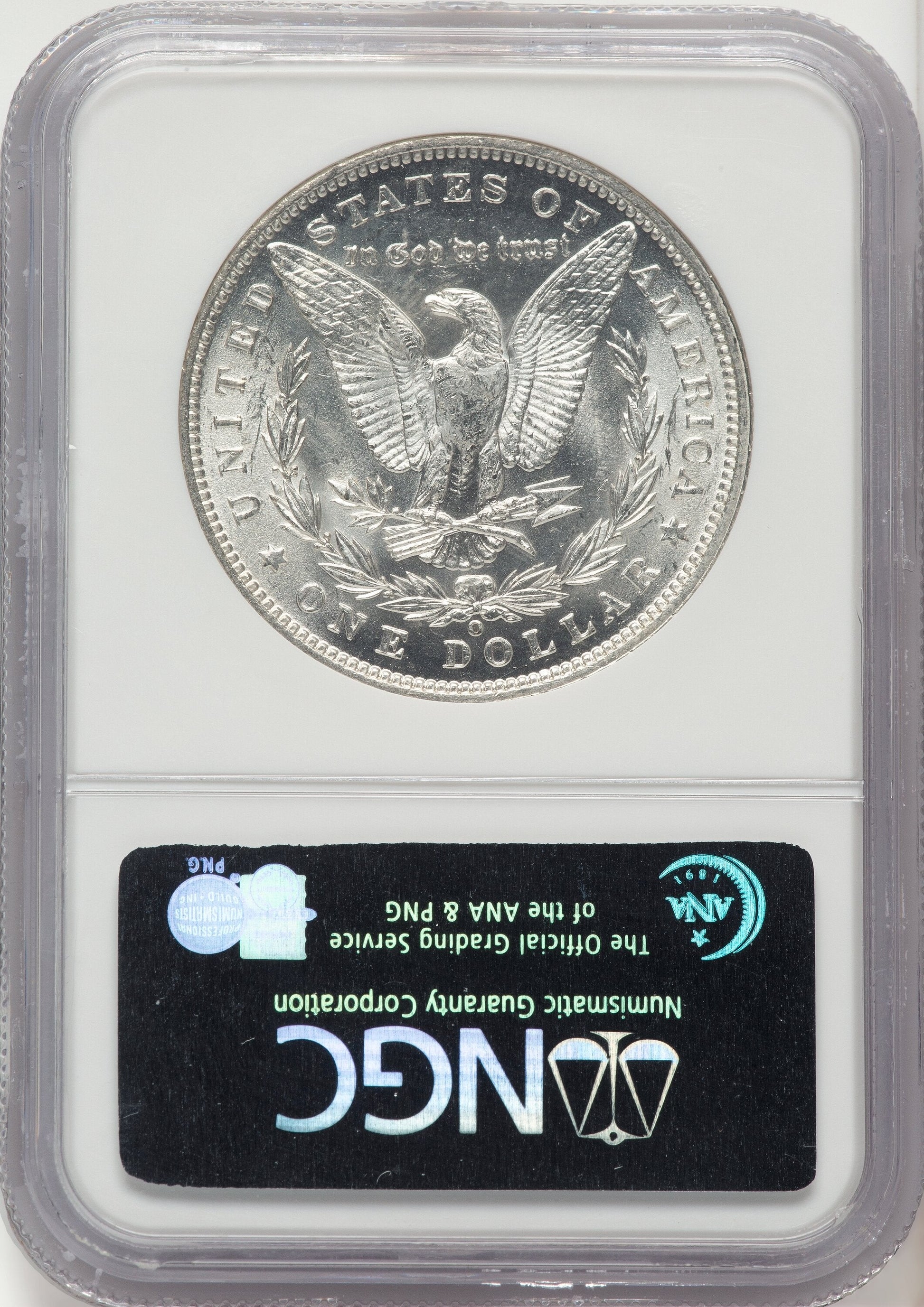 1889-O Morgan Dollar NGC MS63
