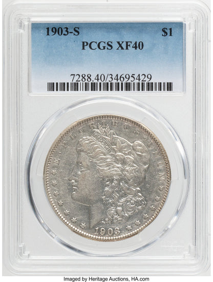 1903-S Morgan Dollar PCGS XF40