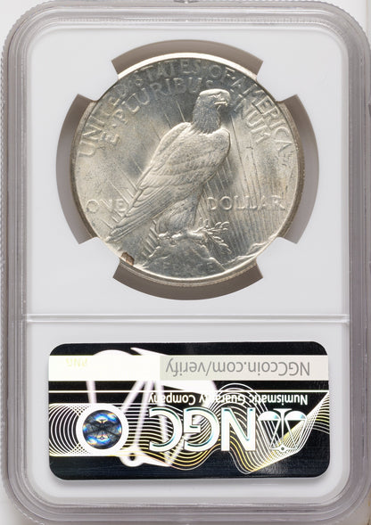 1926 Peace Dollar NGC MS66
