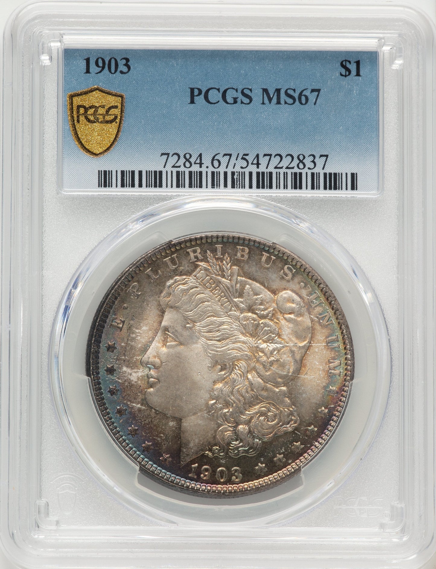 1903 Morgan Dollar PCGS MS67